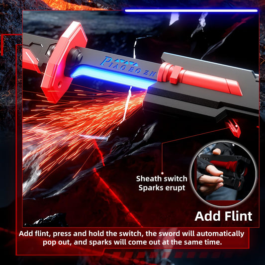 Lightsaber 7 Color Glowing Spark Sword