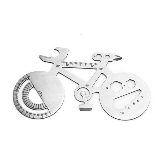 Personalised Stainless Steel Bicycle Multi-Tool – 16-Function Tool