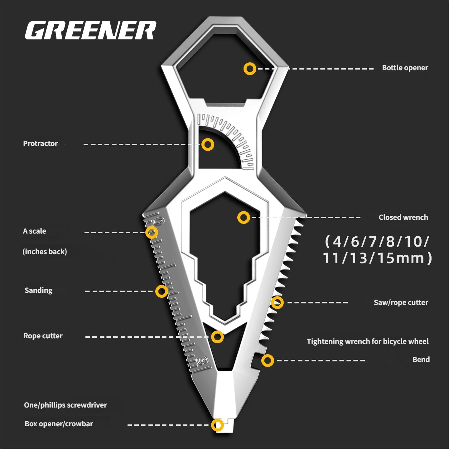 EDC multi-functional multi-purpose sword
